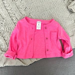 Carters Pink Cardigan